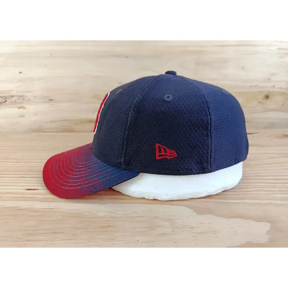 New Era 9FORTY Boston Red Sox Youth Kids Baseball Hat Cap Adjustable Navy Red